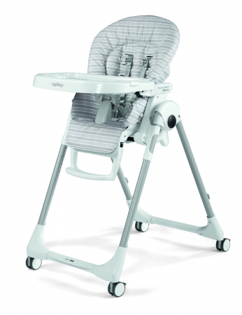 Scaune masa bebe - Scaun de masa Prima Pappa Zero, Peg Perego, Follow me LinearGrey
