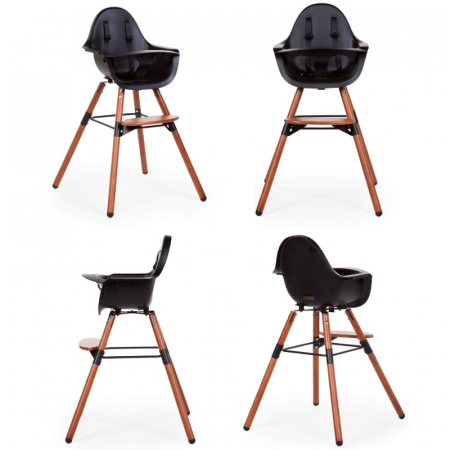 Scaun de masa reglabil in inaltime Childhome Evolu 2 Nuc/Negru [2]