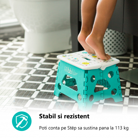 Scaun pliabil bblüv Stëp Aqua [4]