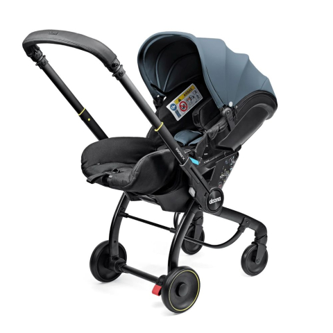 Scaune auto copii - Scoica auto & Carucior Doona X i-Size Ocean Blue 2 in 1