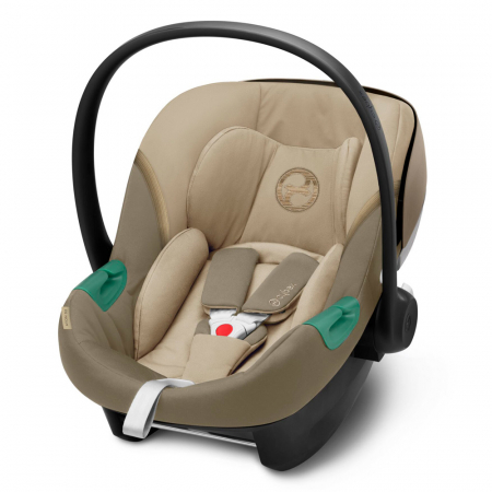Scaune auto copii - Scaun Auto Cybex Aton S2 i-Size Classic Beige - Resigilat