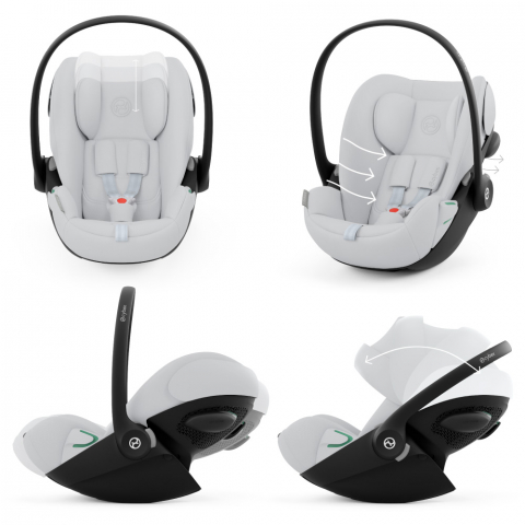 Scoica auto Cybex Cloud G i-Size Fog Grey [3]