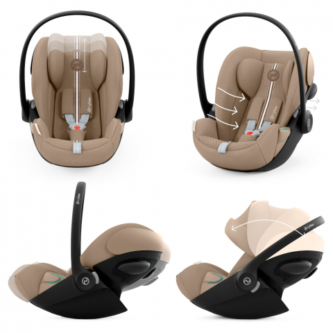 Scoica auto Cybex Cloud G i-Size Plus Almond Beige [3]