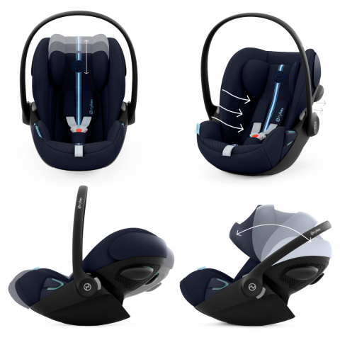 Scoica auto Cybex Cloud G i-Size Plus Ocean Blue [3]