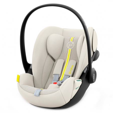 Scaune auto copii - Scoica auto Cybex Cloud G i-Size Plus Seashell Beige