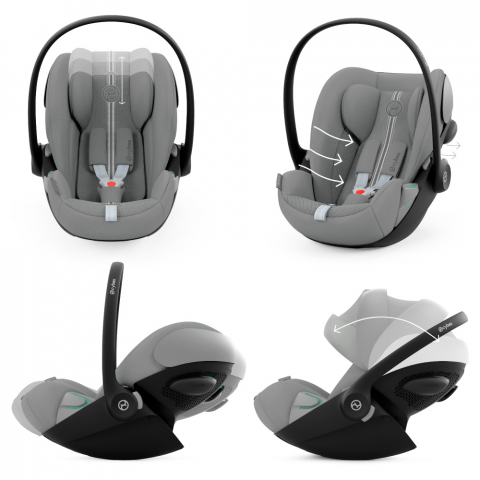 Scoica auto Cybex Cloud G i-Size Plus Stone Grey [3]
