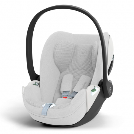Scaune auto copii - Scoica auto Cybex Cloud T i-Size Plus Platinum White