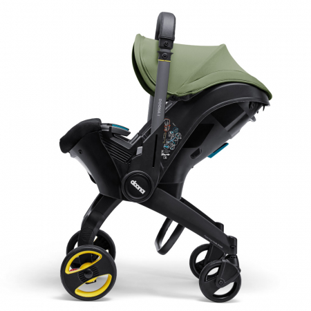 Scoica auto Doona i i-Size Desert Green 2 in 1-Resigilat [2]