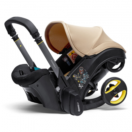 Scoica auto Doona i i-Size Sahara Sand 2 in 1-Resigilat [1]