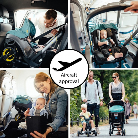 Scoica auto Doona Royal Blue 2 in 1 [8]