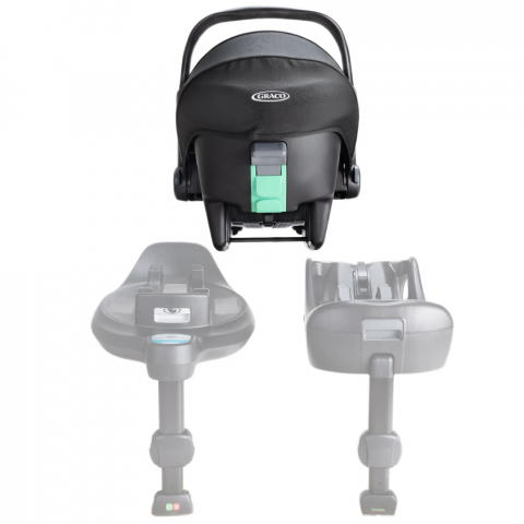 Scoica auto Graco SnugLite i-Size Midnight [5]