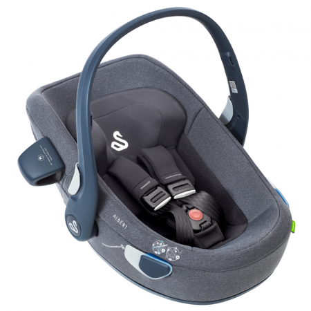 Scaune auto copii - Scoica auto Swandoo Albert i-Size 1.2 Sesame Grey