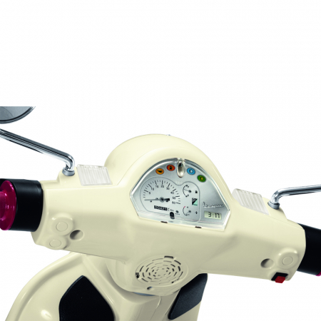 Scuter electric Peg Perego Vespa, 12V, 3 ani +, Rosu / Alb [1]