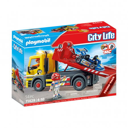 Masinute si motociclete - Set de joaca Serviciul de Tractare Playmobil