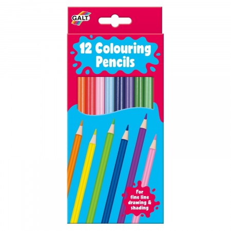 Arta si creatie - Set 12 creioane de colorat