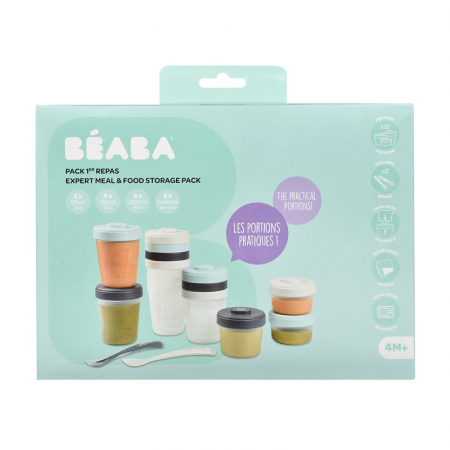 Set 12 recipiente hrana Beaba 2x90 ml, 4x150 ml, 6x250 ml Storm [4]