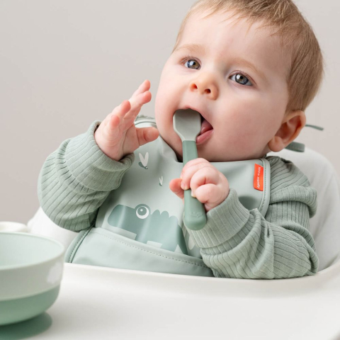 Set 2 Bavetici cu buzunar Done by Deer Elphee Blue [5]