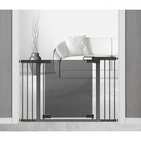 Set 2 extensii 7 cm pentru porti de siguranta DesignLine Puristic, metal gri antracit, REER [1]