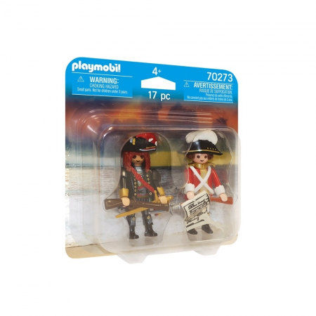 Figurine jucarii mici - Set 2 Figurine Pirat Si Soldat Playmobil