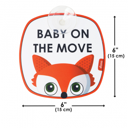 Set 2 indicatoare auto Diono Baby On the Move [2]