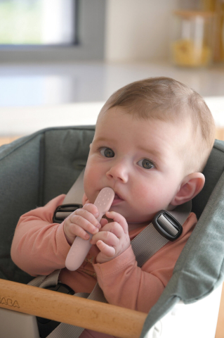 Set 2 linguri silicon Beaba Cotton Candy/Sorbet [2]