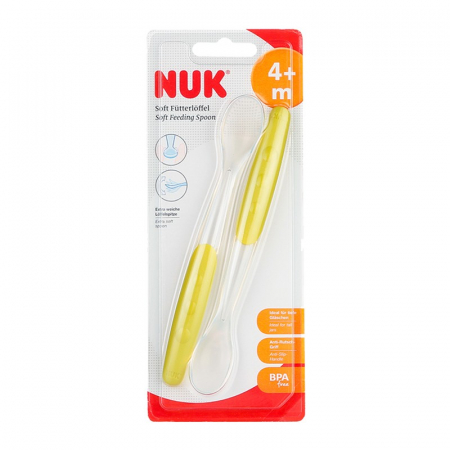 Set 2 lingurite moi Nuk 4 luni+ Verde [1]