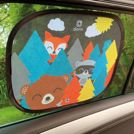 Set 2 parasolare Diono Sun Stoppers Character [4]