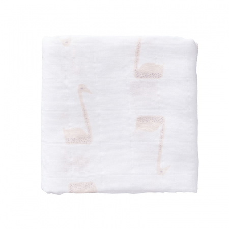Set 2 paturici muselina Fresk pentru infasat 120x120 cm Swan [2]