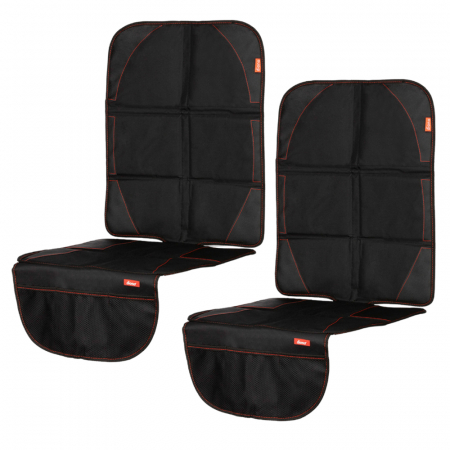 Accesorii transport copii - Set 2 protectii bancheta Diono Ultra Mat Black