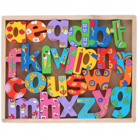 Set 26 litere din lemn Marionette [1]