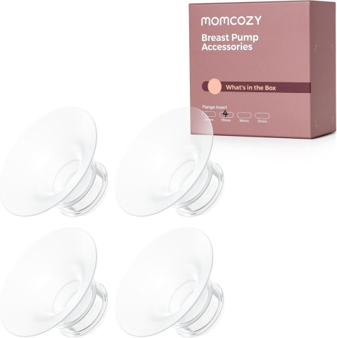 Articole mamici - Set 4 flanse 17 mm pentru pompe de san Momcozy M5, M6 si M9
