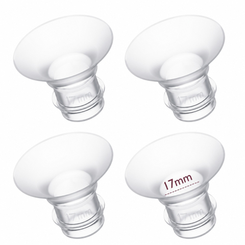 Accesorii alaptare - Set 4 inserturi flansa 17mm Momcozy pentru S9 Pro/S12 Pro