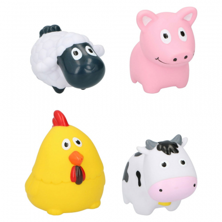 Set 4 jucarii de baie Eddy Toys animale ferma [0]