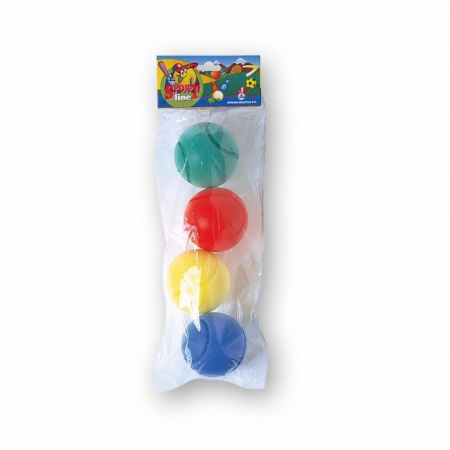 Jucarii bebelusi - Set 4 mingi burete 7 cm PS Androni Giocattoli
