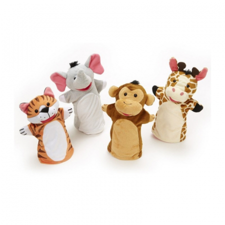 Set 4 papusi de mana Zoo Melissa and Doug [0]