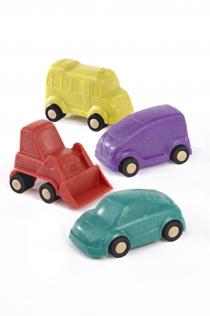 Set 4 vehicule 9 cm Minimobile ECO [1]