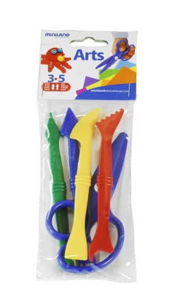 Set 5 accesorii pentru modelaj - Miniland [1]