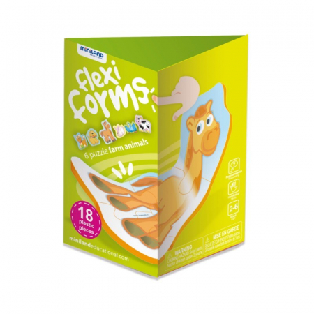 Set 6 puzzle Animale - Miniland [1]