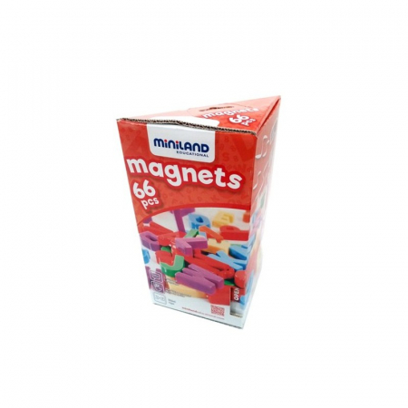 Set 66 litere mari magnetice - Miniland [1]