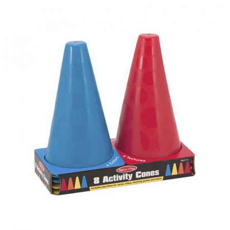 Set 8 conuri din plastic [0]