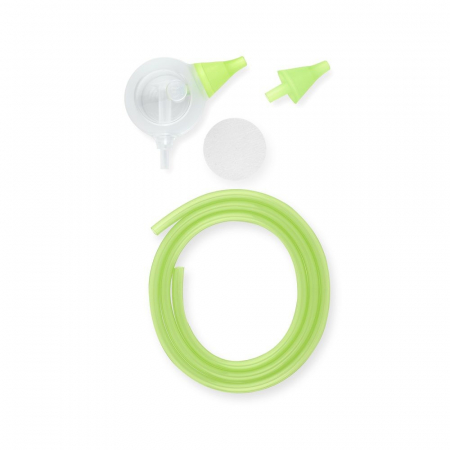 Aspiratoare nazale copii - Set accesorii aspirator nazal electric Nosiboo Pro verde