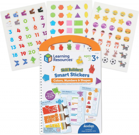 Jucarii educative - Set activitati educative cu abtibilduri - Culori, numere si forme