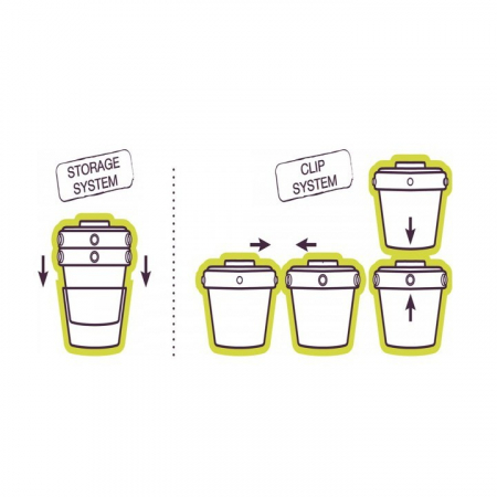 Set Beaba 6 recipiente hrana 200ml roz [2]