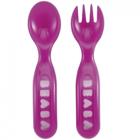 Set Beaba soft lingurita si furculita [3]