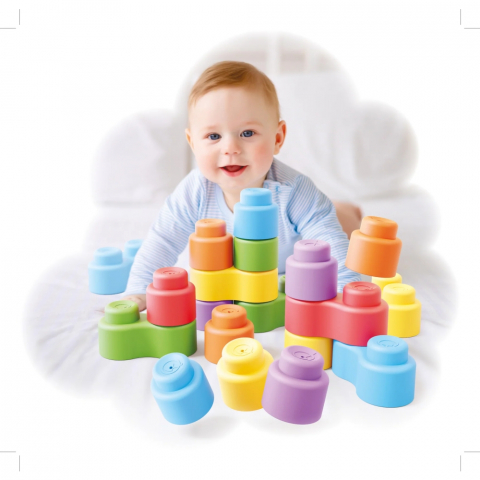Set blocuri moi Quercetti Momy Soft 32 piese [5]