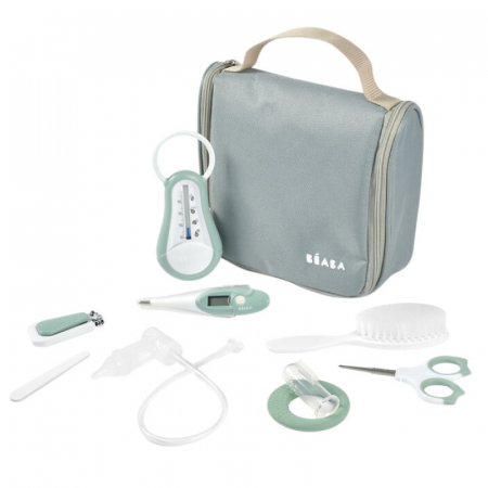 Produse pentru baie - Set complet de ingrijire Beaba Sage Green