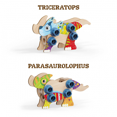Set constructie dinozauri Quercetti Bio [4]