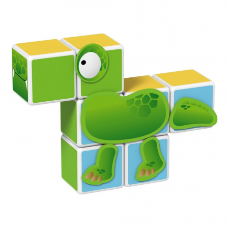 Set Constructie Magnetic Geomag Magicube Dinozauri [0]
