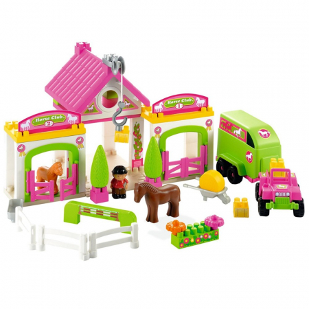 Set Constructii Ecoiffier Abrick Horse Club [0]