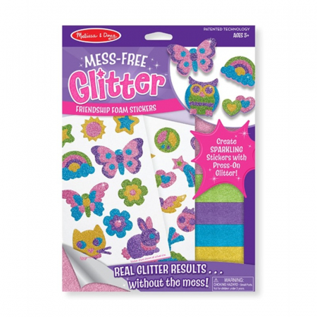 Set creatie abtibilduri cu sclipici Prietenie - Melissa and Doug [1]